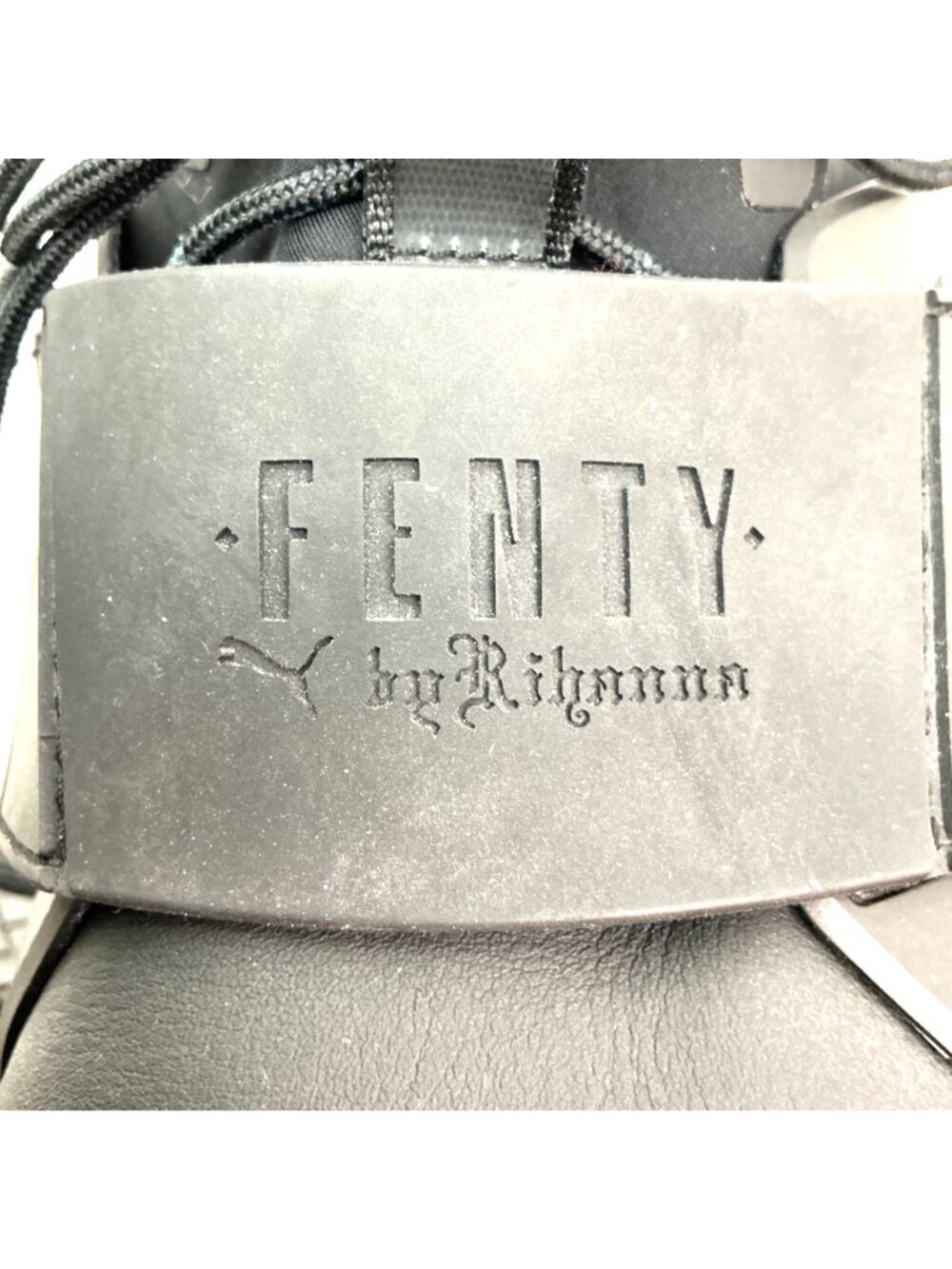 Puma Fenty By Rihanna Ignite Trainer Sneakers Womens 8 Black - Picture 16 of 16